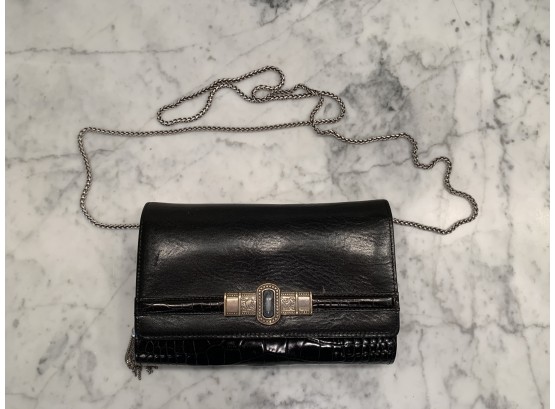 Brighton Black Leather Purse/Wallet  - NEW