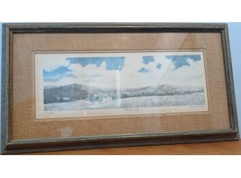 Gerald Lubeck 'Cloudy Sky' Signed Limited Edition Print - Artist Proof From 1979