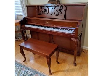 Steinway & Sons Essex EUP-116FF Formal French Upright Piano With Open Rack  Excellent Condition