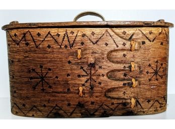 Native American Bentwood Box