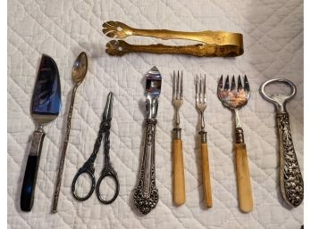 Assorted Antique Collection Of Utensils