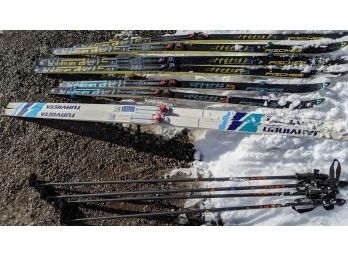 Cross Country Ski Package- Three Pairs Of Fisher Skis 'The Revolution Crown'