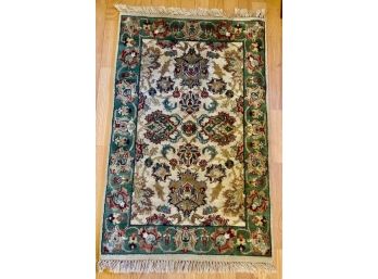 Oriental Rug Perfect For Entranceway. (Not Sure Of Origin)