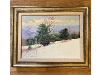 'Breaking Sky' By Neil Drevitson  Oil On Canvas In Gilt Wood Frame Signed