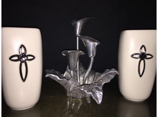 Vases And Candle Holder