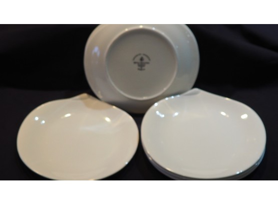 Set Of 6 Royal Doulton Waterdrop Chargers