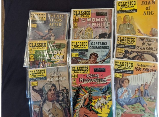Comics Classics Illustrated Lot #1