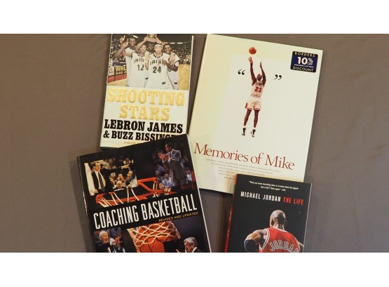 Basketball Books King James, His Airness MJ, UConn.