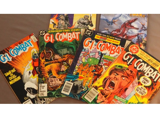 DC 'GI Combat' Comics And 2 Graphic Books - Joe Kubert Art