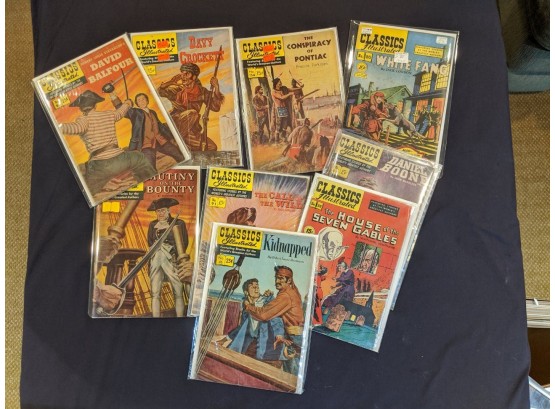 Vintage Classics Illustrated Comics Lot #3
