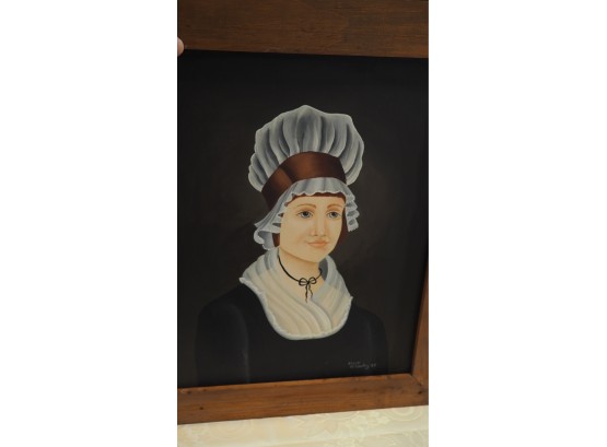 Original Portrait Of Maiden Colonial Period By Kathy McKinstry