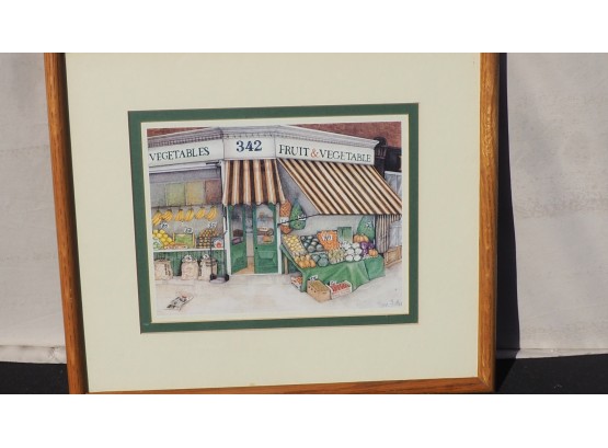 Artist Fiona Butler From Shop Front Series Signed