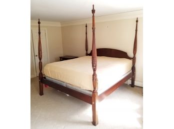 Mahogany Four Poster King Size Bed By Councill Furniture