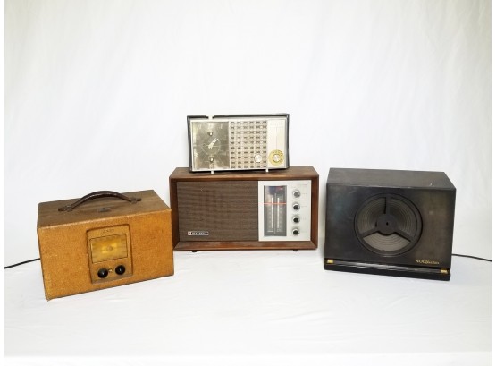 Vintage Radio And Speaker Collection