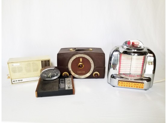 Vintage Jukebox And Radio Collection