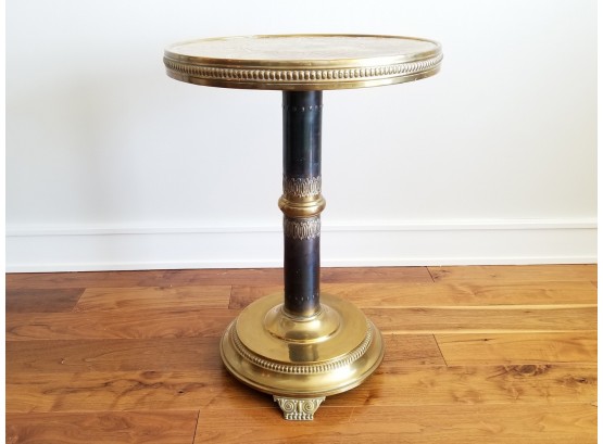 Antique Brass Occasional Table