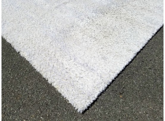 Large Decorative White Carpet