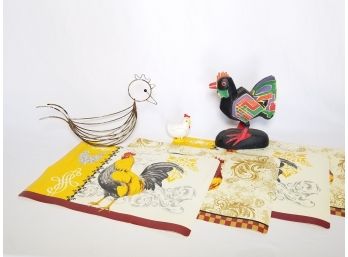 Rooster And Chicken Decor!