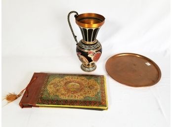 Copper Tray, Vintage Scrapbook, And More!