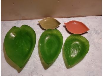 Leaf Shaped Serving Dishes