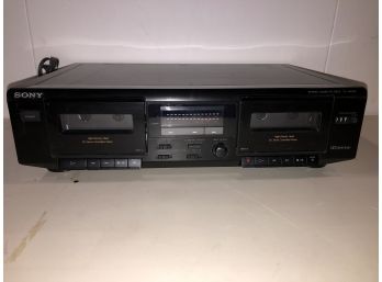 Sony Cassette Deck TC-WE305 (Lot Id H34)
