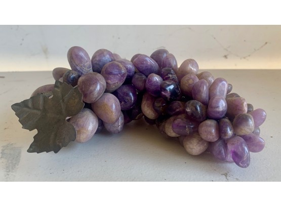 Vintage Purple Marble Grapes