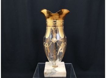 Antique Victorian Gilded Vase