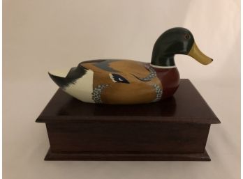 Duck Decoy Cigar Box