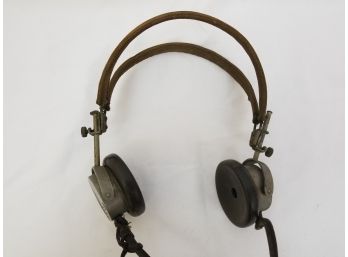 Western Electric Radio Headset, Circa WWI, 1918