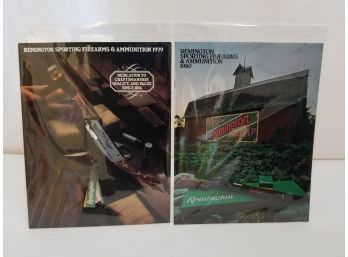 2 Remington Sporting Arms And Ammunition Catalogs