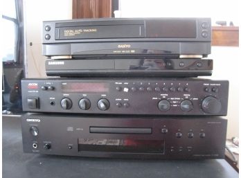Audio & Video Equipment PreAmp Tuner, CD, DVD, VHS Players