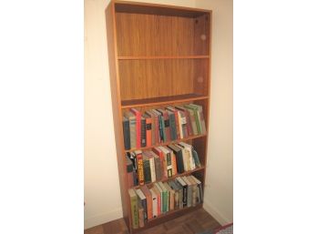 Teak Scandinavian Bookcase Adjustable Shelves (1 Of 2)