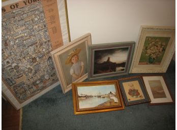 Variety Of Framed Art Prints