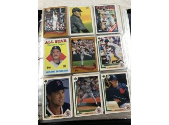 Binder Full Of 80s And 90s Baseball Cards Loaded With Stars