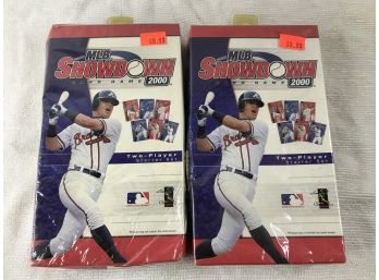 Lot Of 2 2000 MLB Showdown Baseball Cards Game Starter Sets
