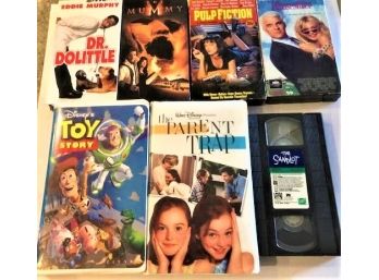 Variety Of VHS Tapes (all In Good Condition) (See All Photos)