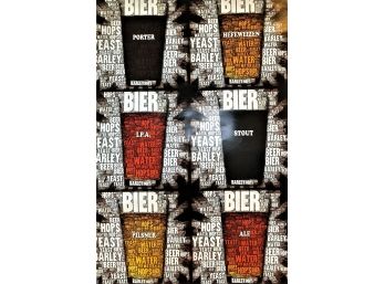 Beer Collection Poster Print - Unframed