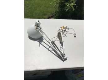 Desk Lamp With Adjustable Arm.