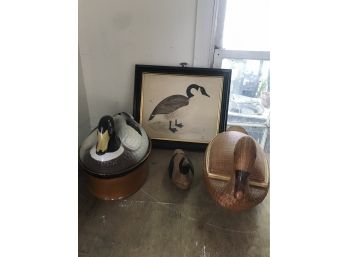 Assortment Of Ducks And Duck Print