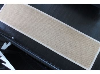 Super Long Sisal 10.5' X 3' Runner Rug!