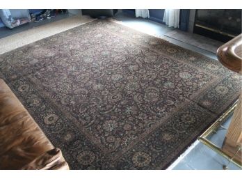 GORGEOUS Handmade Indian Obeetee Classics 9' X 12' Carpet By ABC CARPET!  Purchased For $5000!