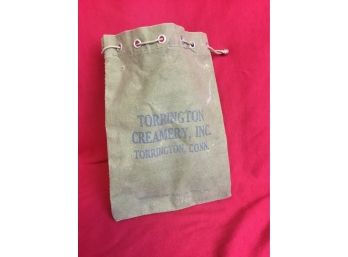 Torrington Creamery Money Bag