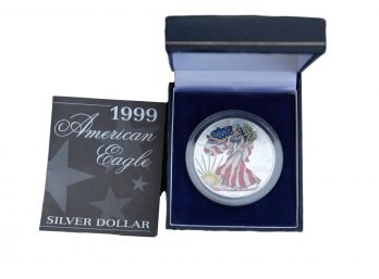 1999 Colored Silver Eagle
