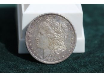 1890 Silver Morgan Dollar Dh