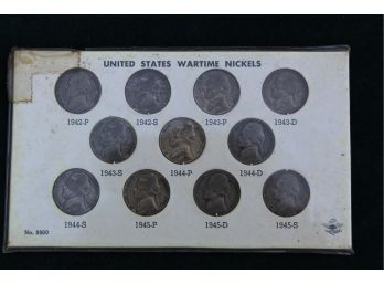 Silver War Nickel Set