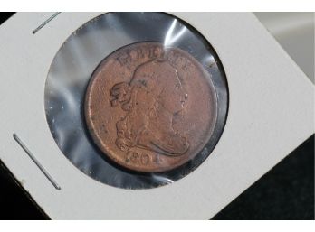 1804 Half Cent Penny Dh