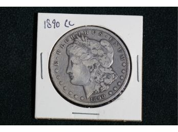 1890 Cc Morgan Silver Dollar Dh