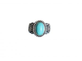 Avon Sterling Silver Turquoise Ring