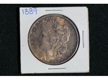 1889 Silver Morgan Dollar Coin Dh