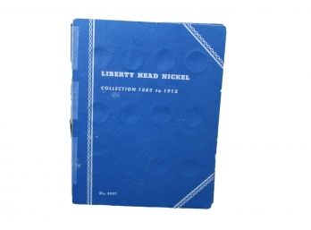 Liberty Head V Nickel Book Partial **
